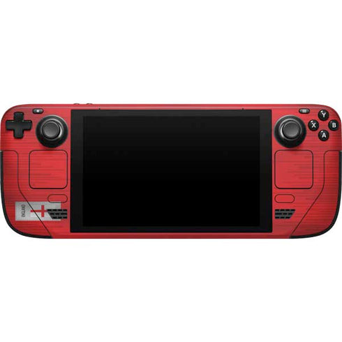 England Soccer Flag Steam Deck Handheld Gaming Computer Skin